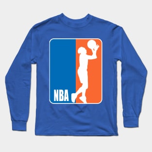 Immanuel Quickley NBA Logo Knicks Long Sleeve T-Shirt